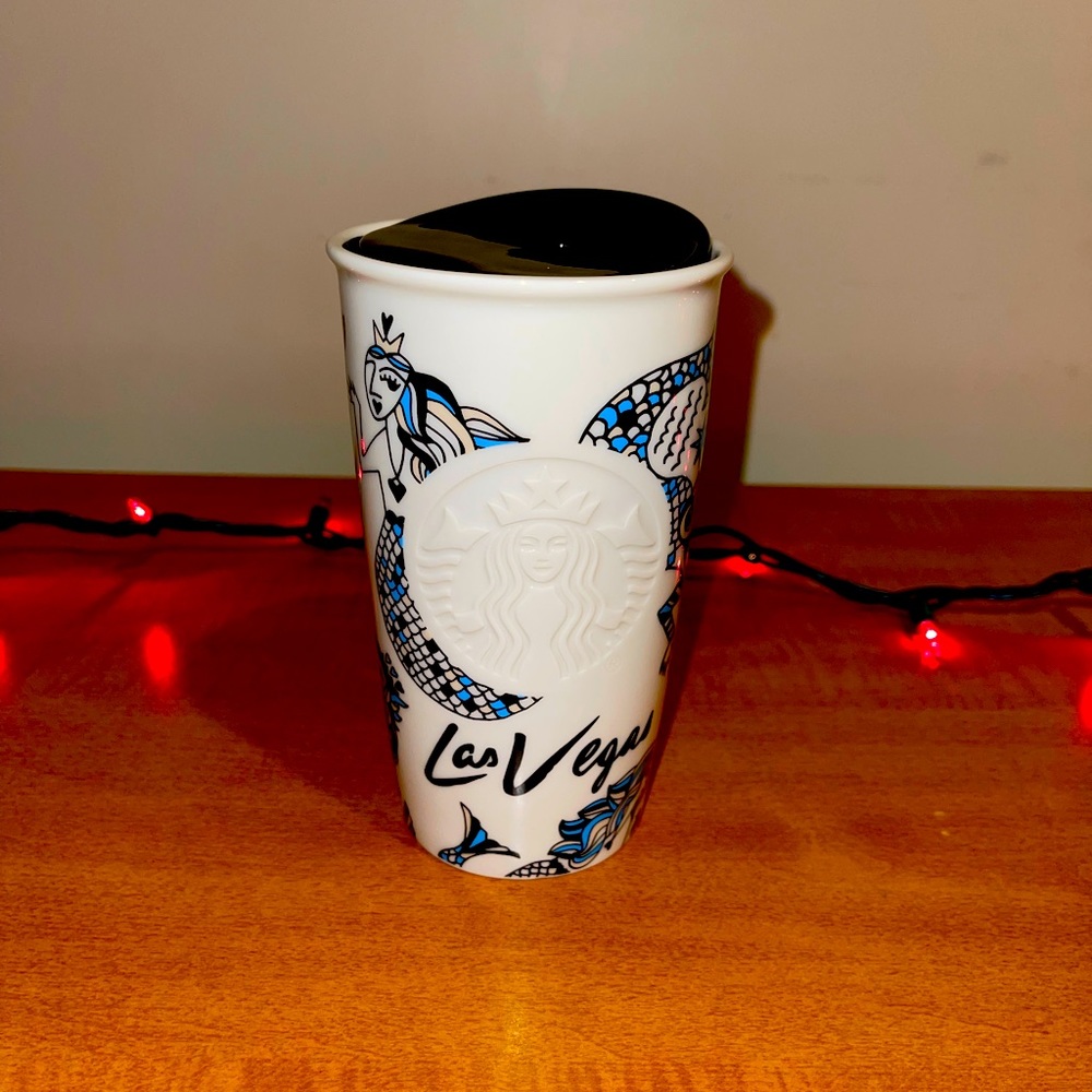 Starbucks ceramic tumbler - Las Vegas NIB